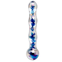 Diversia - joustava värisevä dildo  purppura 20.5 cm -o- 4.2 cm