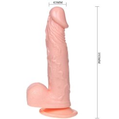 Dance - realistinen pumpattava dildo with imukuppi 15 cm 3