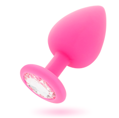 Intense Shelki M Plug Anal Hot Pink