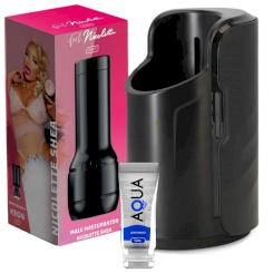 Kiiroo - keon + feel nicolette shea tekopillu + aqua quality liukuvoide 50 ml