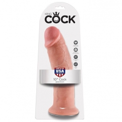 King Cock - 10 Dildo Flesh 25.4 Cm