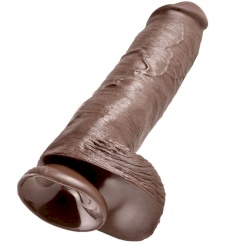 Diversia - joustava värisevä dildo  purppura 20.5 cm -o- 4.2 cm