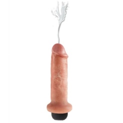 King cock - 15.24 cm ejakulointiing dildo 0