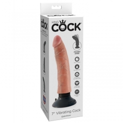 King Cock - 17.78 Cm Värisevä Cock...