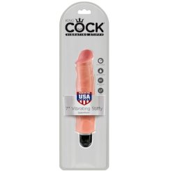 King cock - 17.8 cm värisevä stiffy flesh 2