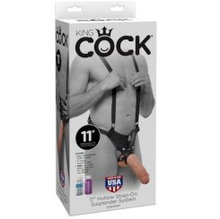 King Cock - 28 Cm Ontto Strap-on Dildo...