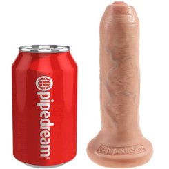 King cock - realistinen dildo uncut flesh 15 cm 4