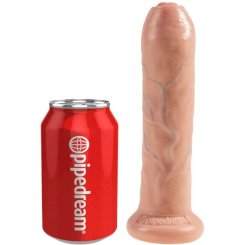 King cock - realistinen dildo uncut flesh 21 cm 2