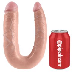 King cock - u-shaped large tupla trouble flesh 17.8 cm 3