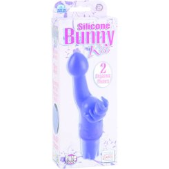 Calexotics - kiss silikoni bunny kiss  purppura 1