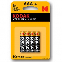 Philips - alkaline battery aaa lr03 4 pack