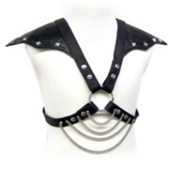 Ohmama fetish - metalli screw clamps with chain