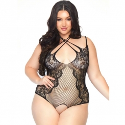 Queen lingerie - teddy with zipper 