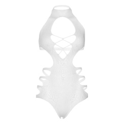 Leg avenue - cut out strappy bodysuit  - yksi koko -  valkoinen 5