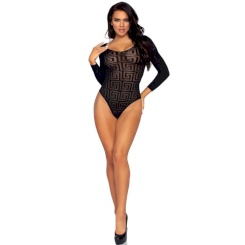 Leg Avenue - Mosaic Snap Croth Bodysuit...