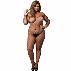 Leg avenue - off the shoulder body  musta plus size