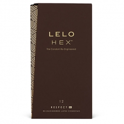 Lelo Hex Condoms Respect Xl 12 Pack