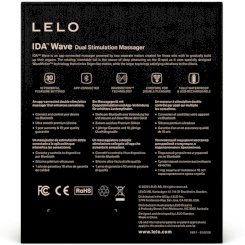 Lelo - ida wave couples hieromasauva  musta 4