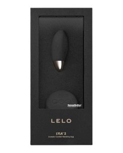 Lelo - lyla 2 insignia design edition  musta hieromasauva egg 2