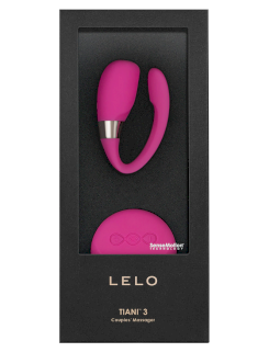 Lelo - insignia tiani 3  fuksia hieromasauva 2