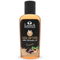 Intimateline luxuria - voluptas edible hierontageeli lämmittävä -  kirsikka 100 ml