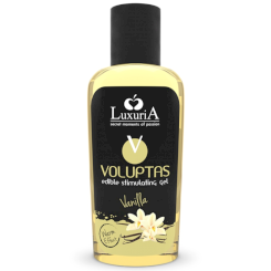 Intimateline luxuria - voluptas edible hierontageeli lämmittävä - kookos ja cream 100 ml