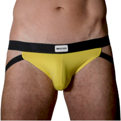 Macho Mx22a Jockstrap - Yellow S/m