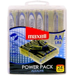 Maxell - pila salina manganeso aa r6 * 4 units