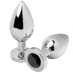 Metalhard Anal Plug Diamond Black...