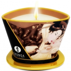 Shunga - mini caress by candelight exotic fruits hieronta candle 30 ml