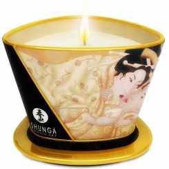 Shunga - mini caress by candelight strawberries ja cava hieronta candle 170 ml