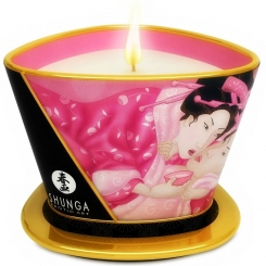 Shunga - mini caress by candelight strawberries ja cava hieronta candle 170 ml