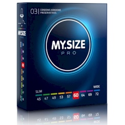 My Size Pro Condoms 60 Mm 3 Units