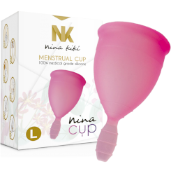 Iriscup - small  pinkki month cup a + free sterilizer bag