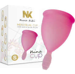 Iriscup - large  pinkki month cup + free sterilizer bag