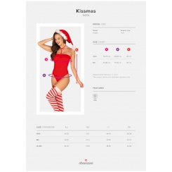 Obsessive - kissmas teddy xs/s 6