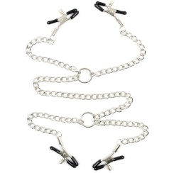 Ohmama Fetish 4 Chain Nipple Clamps