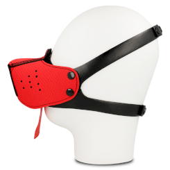 Ohmama fetish dog muzzle - red 1