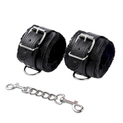 Ohmama fetish - fur lined wrist restraints 5