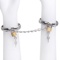 Ohmama Fetish Metal Hands Cuffs