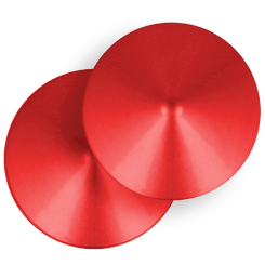 Ohmama Fetish Red Circle Nipple Covers