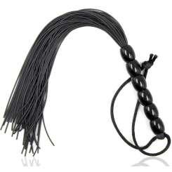 Darkness - fetish  musta wide bdsm whip