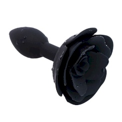 Ohmama Fetish Rose Silicone Anal Plug -...