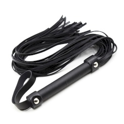 Ohmama Fetish Silver Rivet Flogger