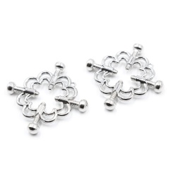 Ohmama Metallic Nipple Clamps Flower