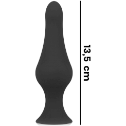 Ohmama Silicone Anal Plug Set - Black