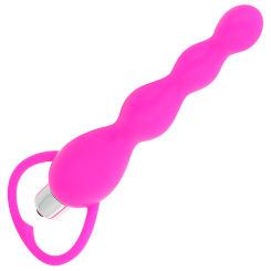 Ohmama Vibrating Butt Plug - Pink