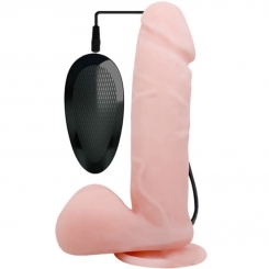 Diversia - joustava värisevä dildo  purppura 21.5 cm -o- 4.5 cm