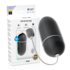 Online Waterproof Vibrating Egg - Black