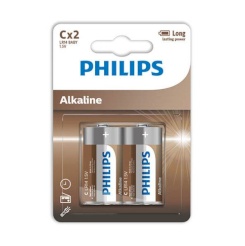 Philips - alkaline battery aaa lr03 4 pack